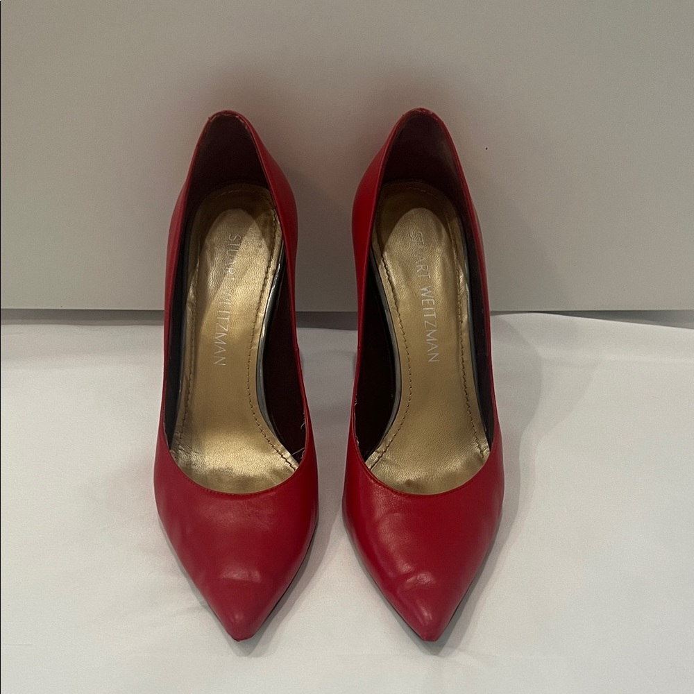Stuart Weitzman Bold Red Heels